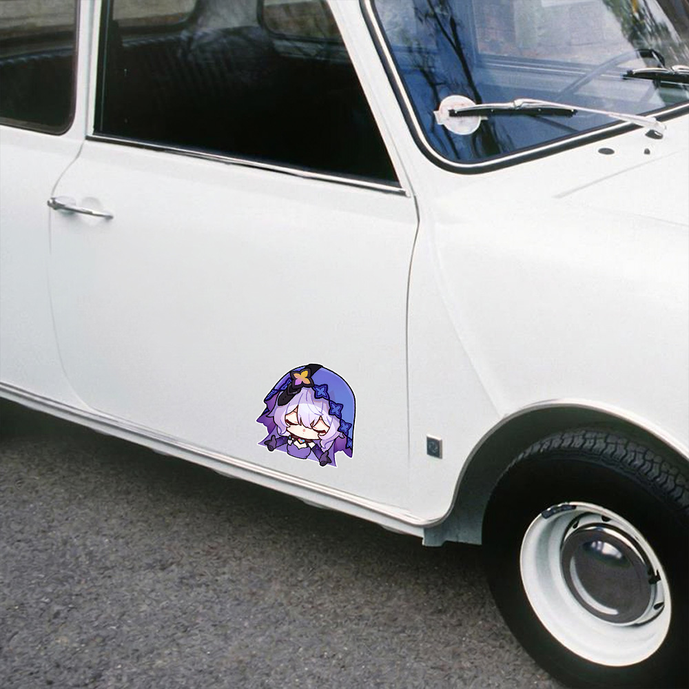 Laptop Accessories For Girls - Stiker Gadis Anime Lucu Honkai Star