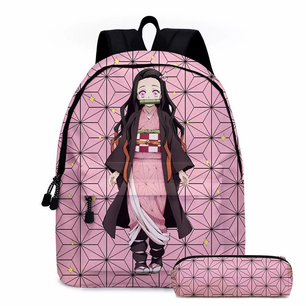 Laptop Accessories For Girls - Kotak Pensil Ransel Anime Demon Slayer