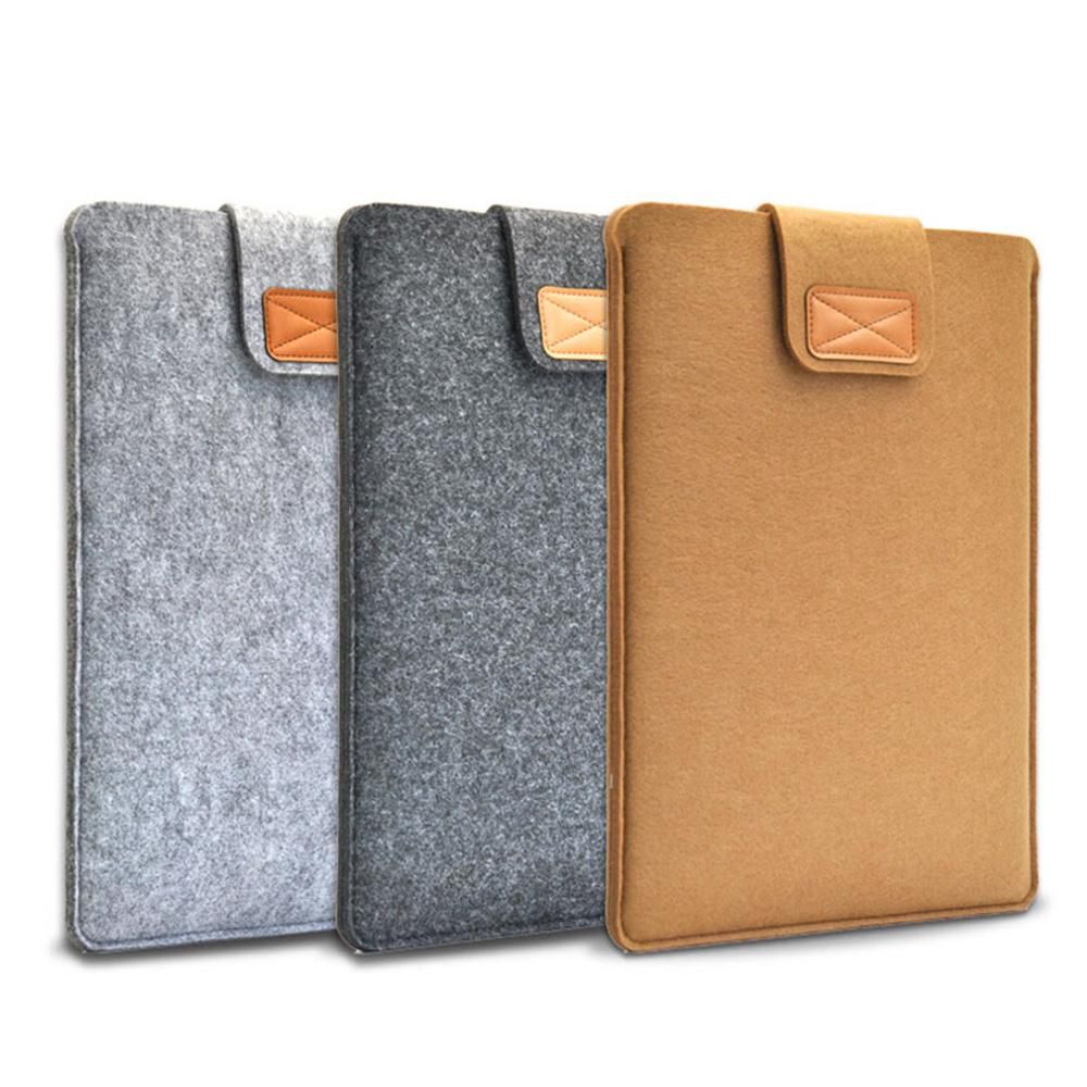 Laptop Accessories Case - Tas Laptop Profesional dari Wol Felt,