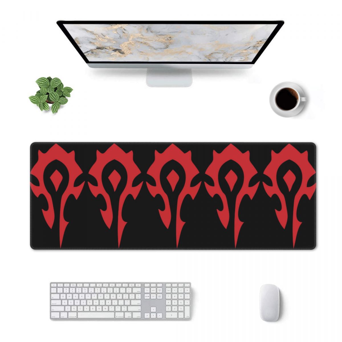 Laptop Accessories World - Alas Mouse Besar Logo World Of