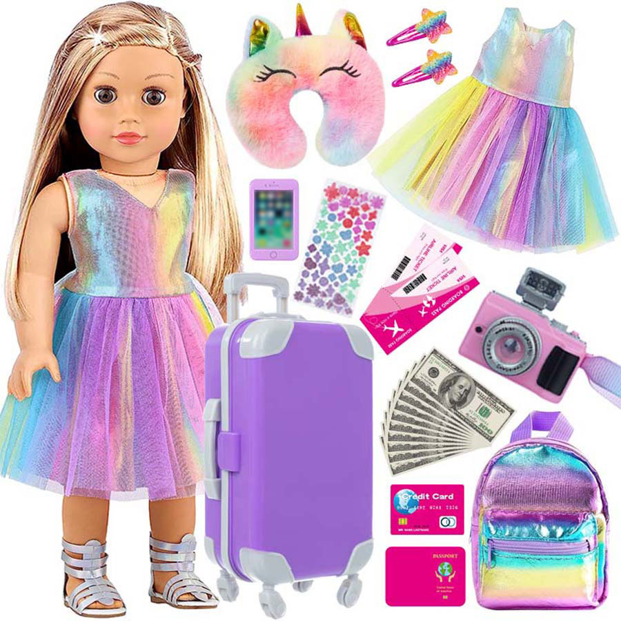 Pakaian dan Aksesoris Boneka 1 - Laptop Accessories For Girls ulasan dan harga