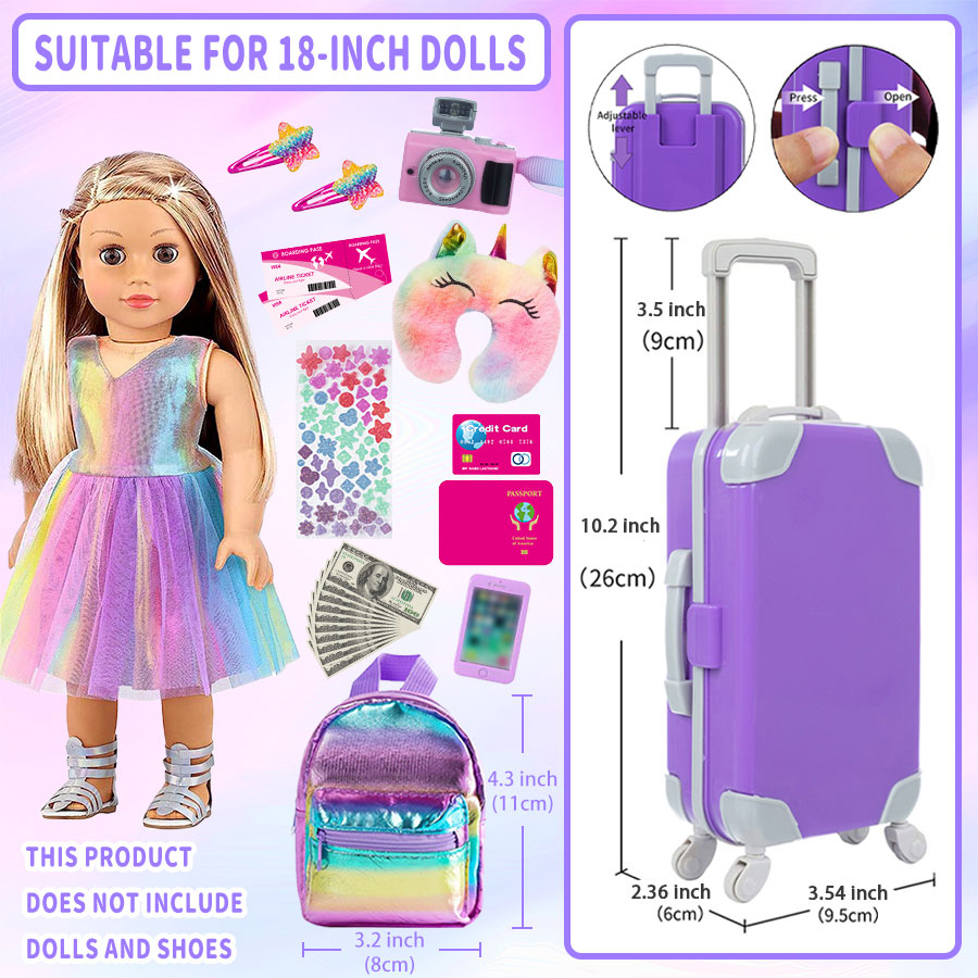 Pakaian dan Aksesoris Boneka 1 - Laptop Accessories For Girls ulasan dan harga