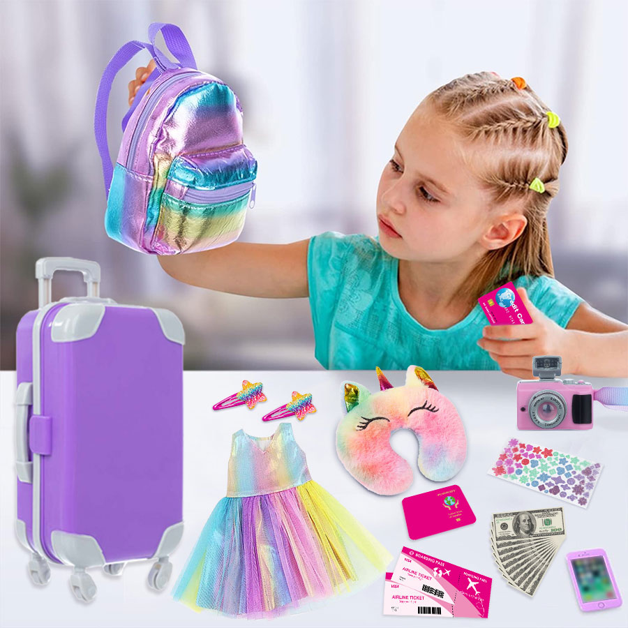Pakaian dan Aksesoris Boneka 1 - Laptop Accessories For Girls ulasan dan harga