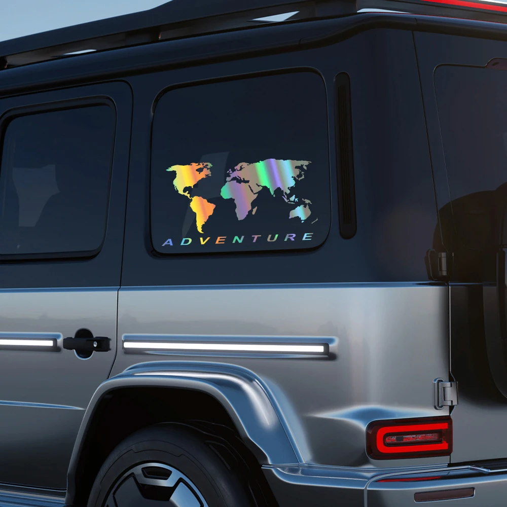 Stiker Mobil Petualangan Peta  - Laptop Accessories World ulasan dan harga