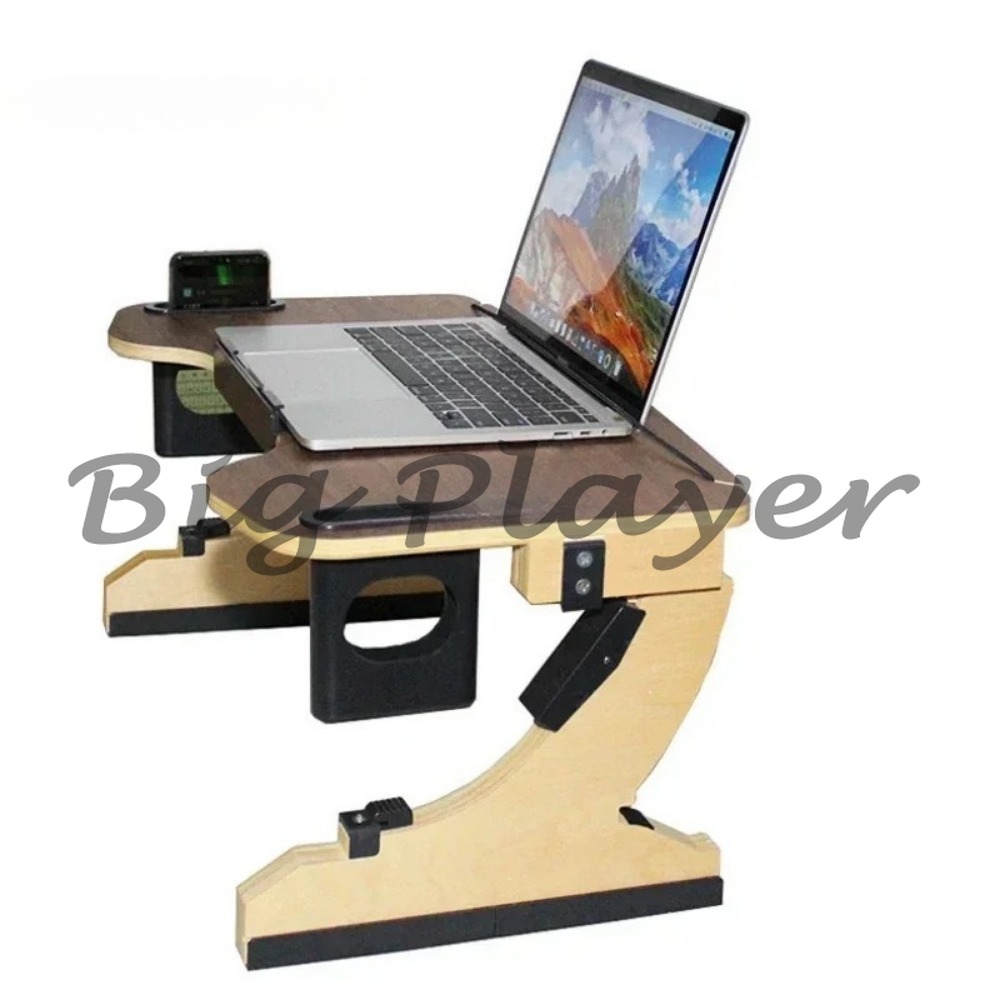 Meja Laptop Lipat Kayu Multifu - Laptop Stand Portable ulasan dan harga
