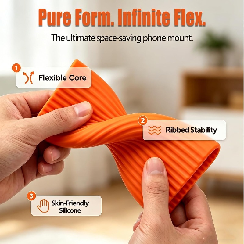 Penyangga Ponsel Silikon Lipat - Laptop Stand Portable ulasan dan harga