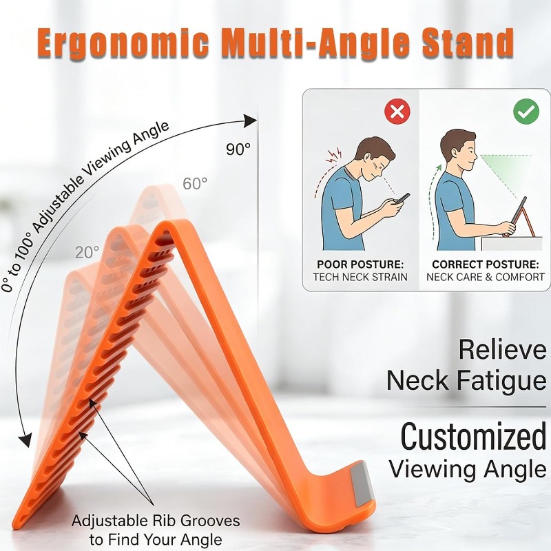 Penyangga Ponsel Silikon Lipat - Laptop Stand Portable ulasan dan harga
