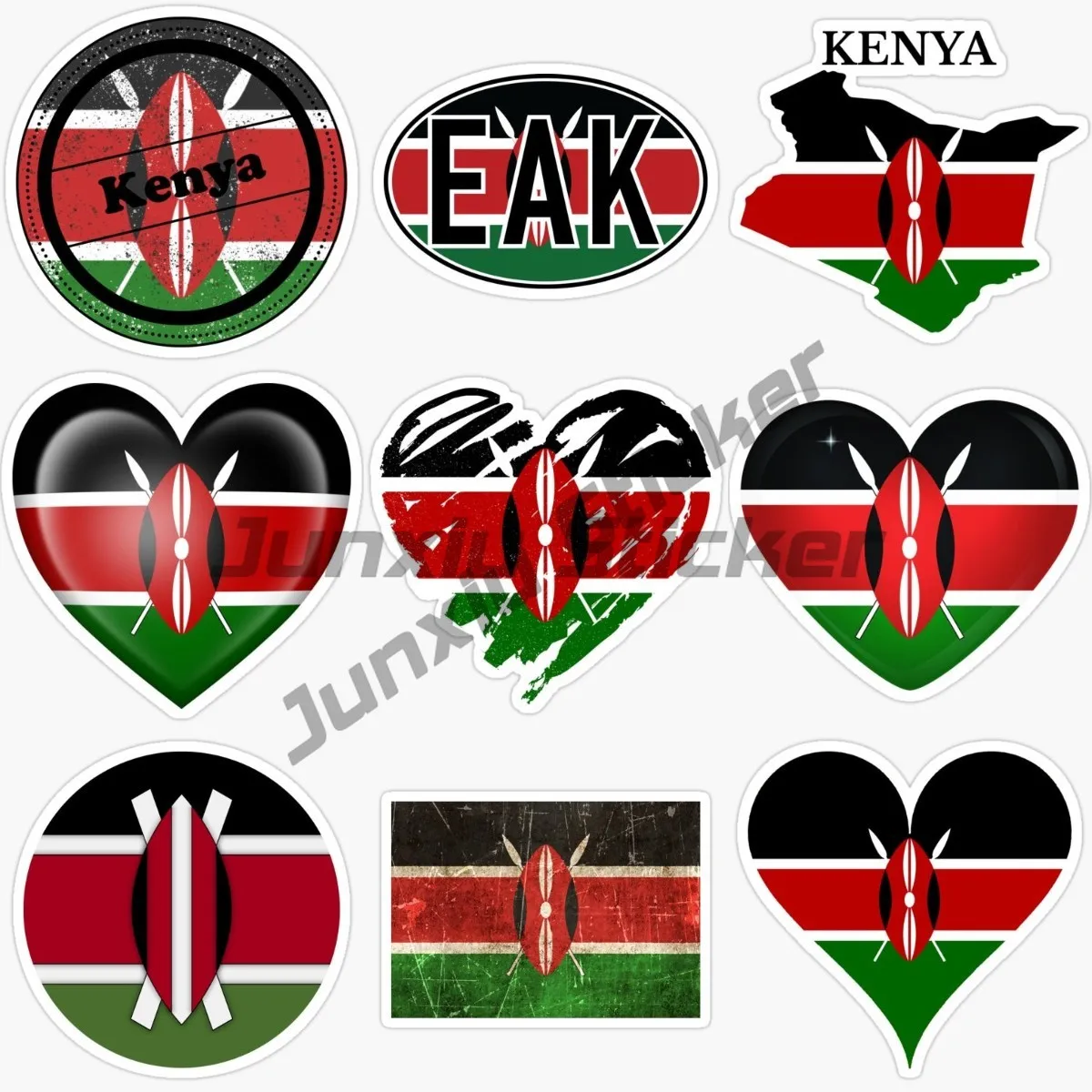 Stiker Peta Bendera Kenya untu - Laptop Accessories Kenya ulasan dan harga