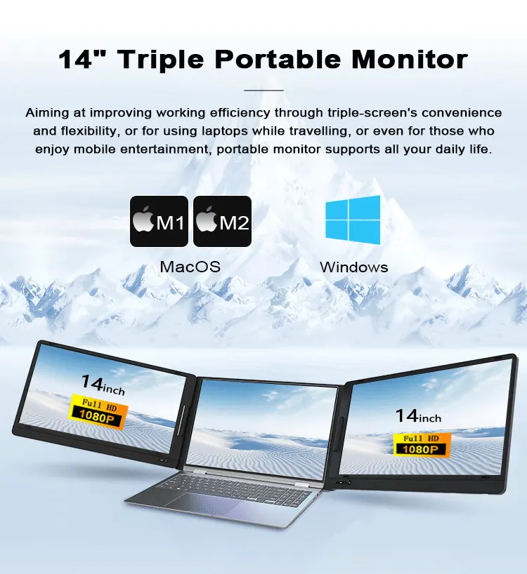 Monitor Portabel Profesional T - Laptop Stand Portable ulasan dan harga