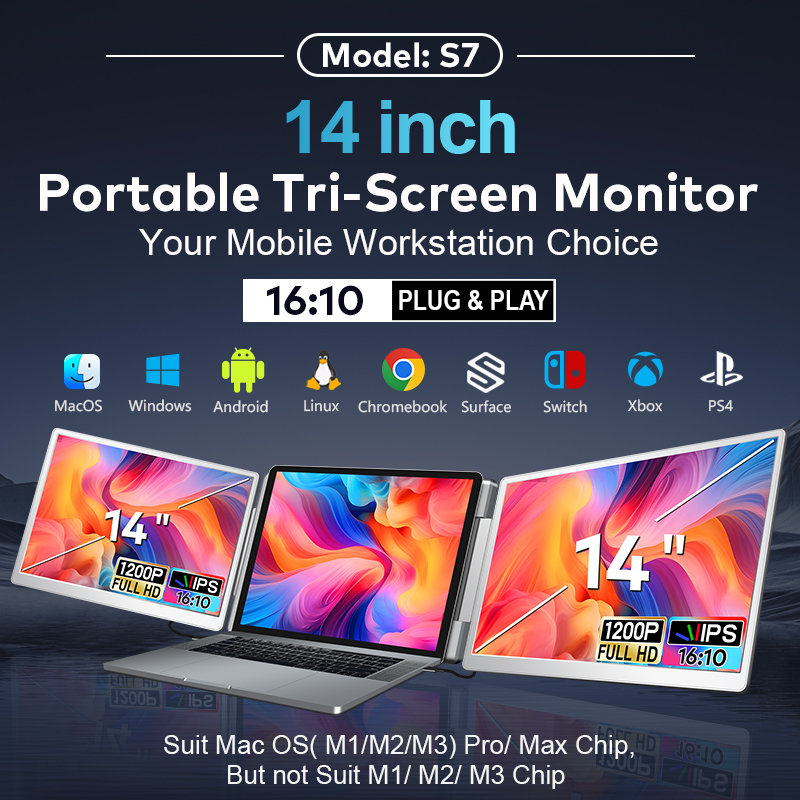 Monitor LCD Portabel Layar Gan - Laptop Stand Portable ulasan dan harga
