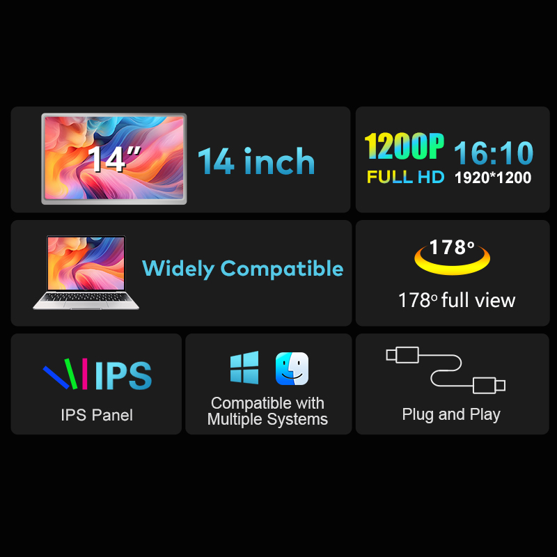 Monitor LCD Portabel Layar Gan - Laptop Stand Portable ulasan dan harga