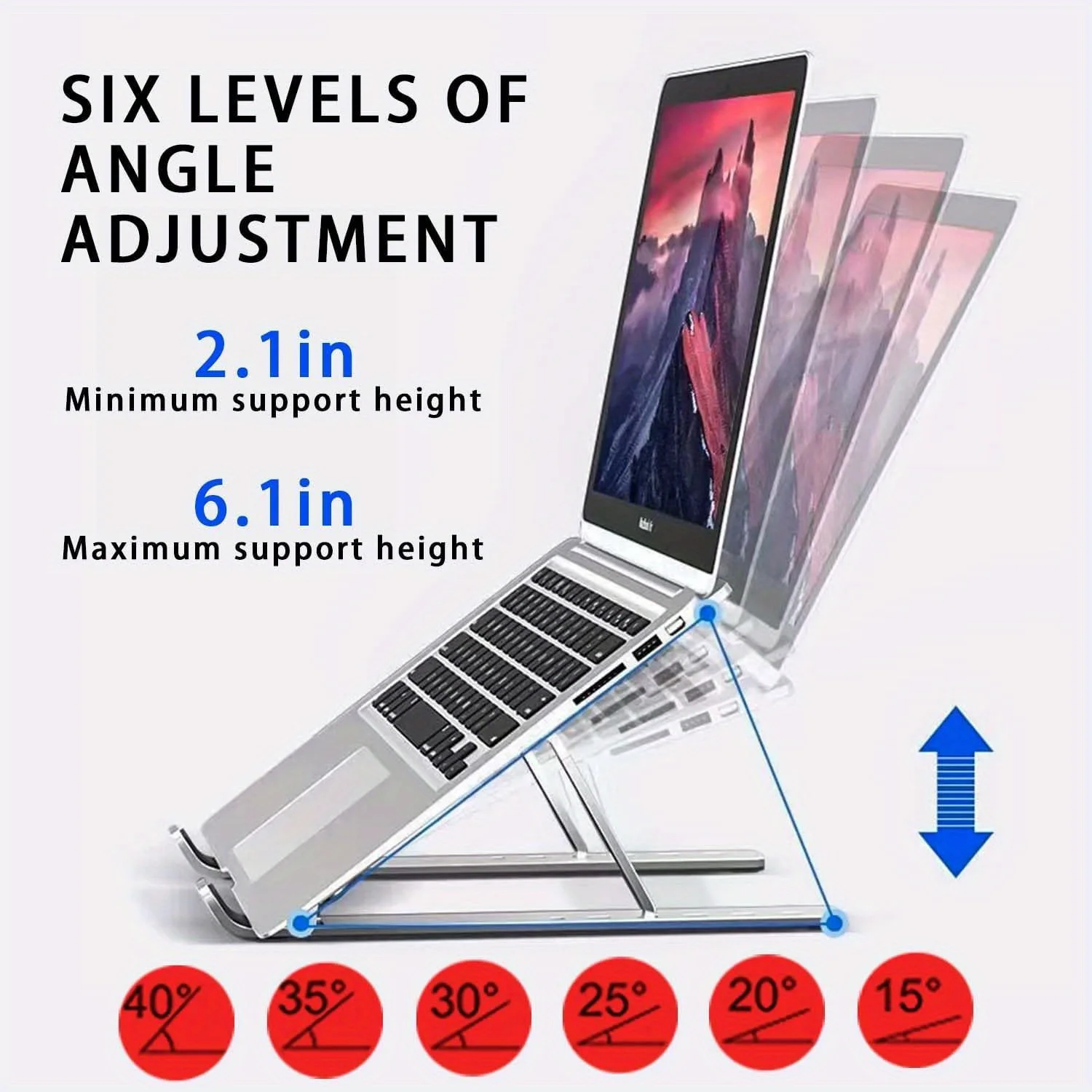 Dudukan Laptop aluminium dapat - Laptop Stand Portable ulasan dan harga