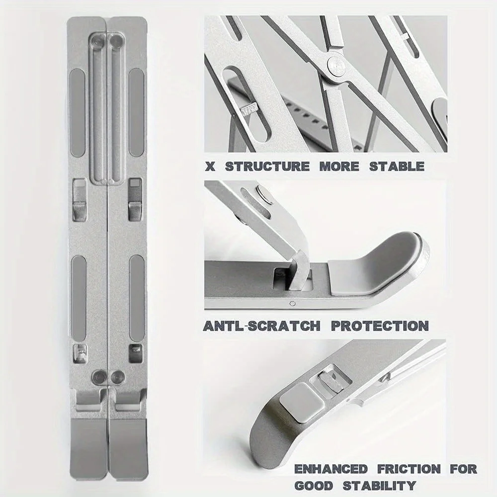 Dudukan Laptop aluminium dapat - Laptop Stand Portable ulasan dan harga