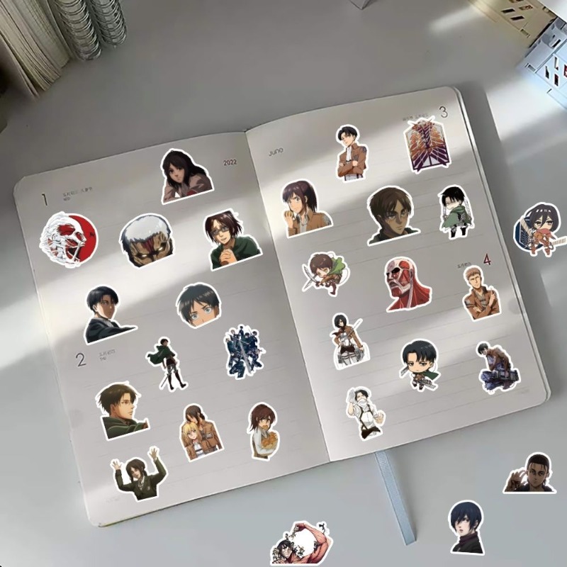 60 Buah Stiker Anime Attack On - Laptop Accessories & Repair Jagtap Dairy Pimple Nilakh Pimpri Chinchwad Maharashtra ulasan dan harga