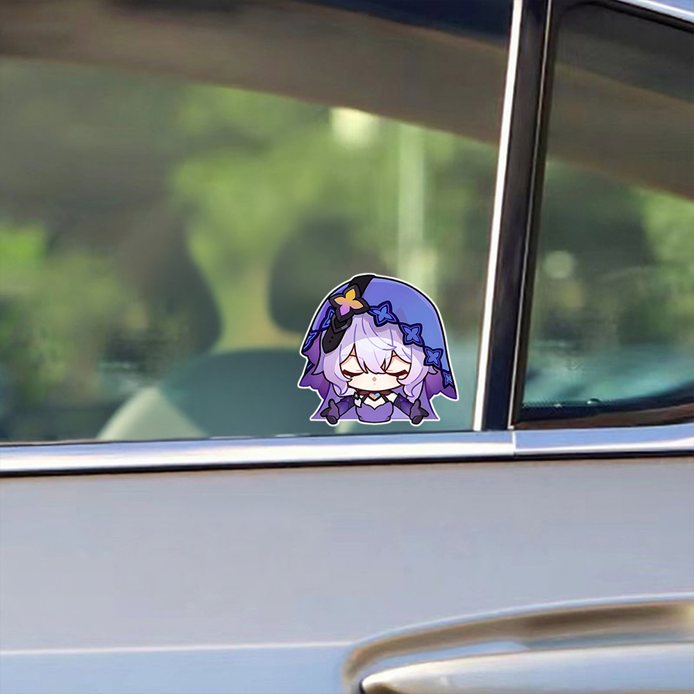 Stiker Gadis Anime Lucu Honkai - Laptop Accessories For Girls ulasan dan harga
