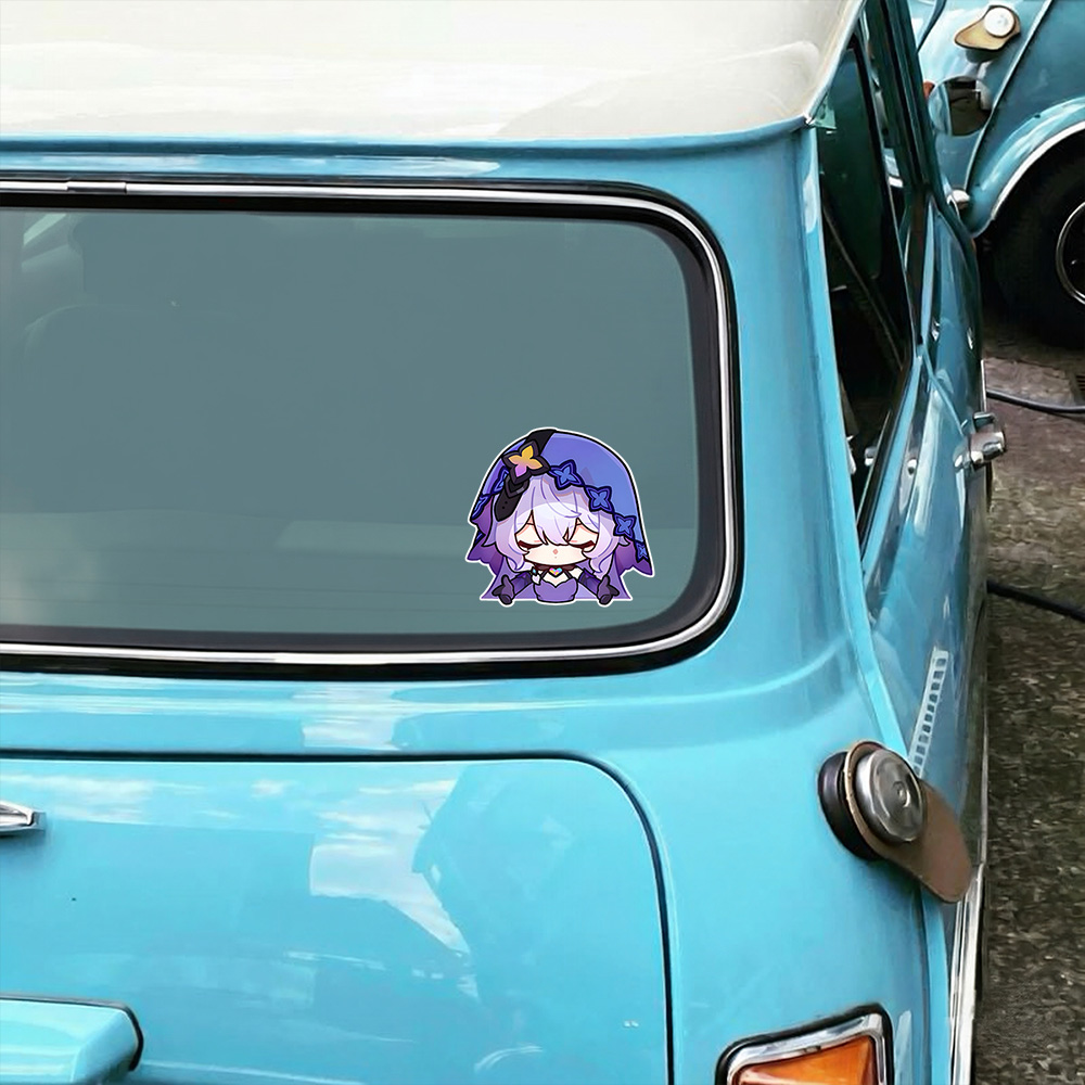 Stiker Gadis Anime Lucu Honkai - Laptop Accessories For Girls ulasan dan harga