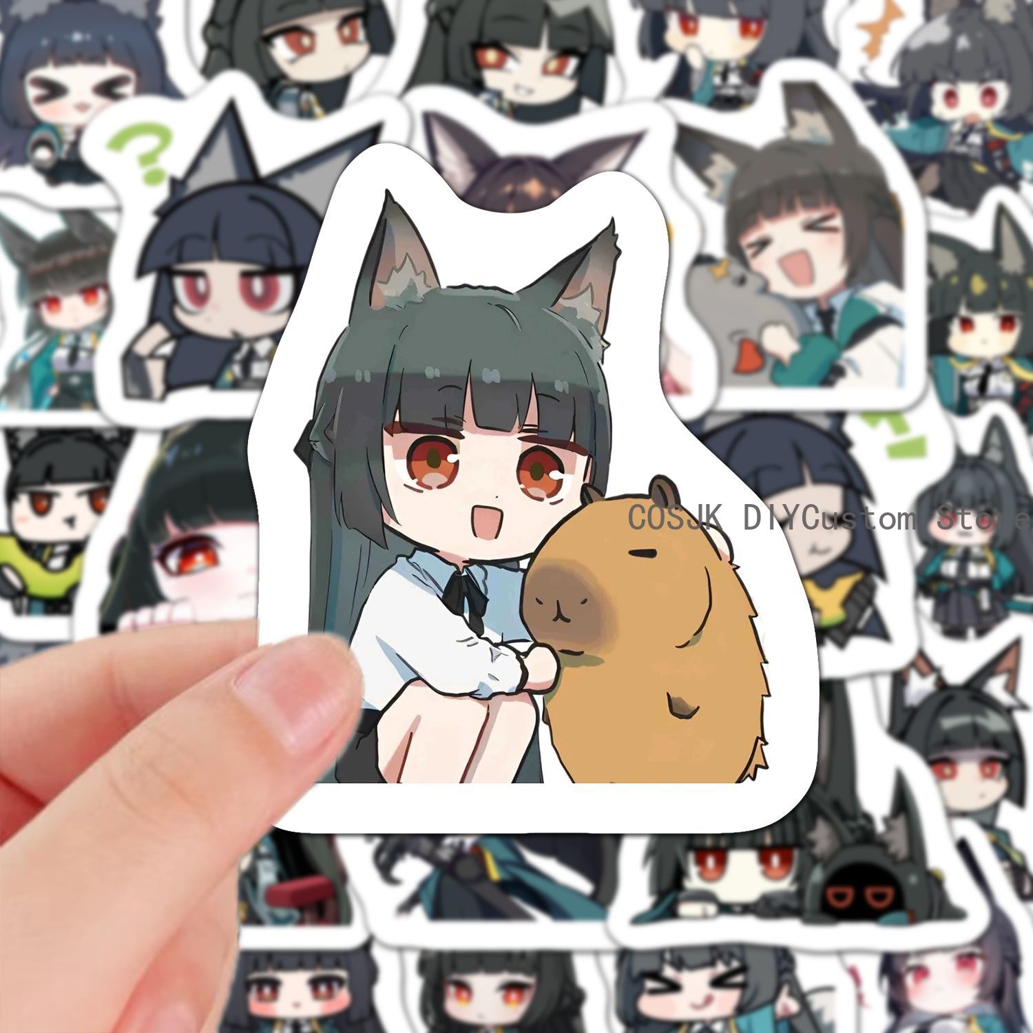 60 Buah Stiker Anime Versi Q Z - Laptop Accessories & Repair Jagtap Dairy Pimple Nilakh Pimpri Chinchwad Maharashtra ulasan dan harga