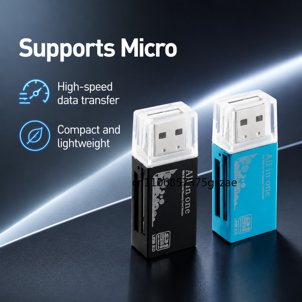Pembaca Kartu USB2.0 2 In 1 Pe - Laptop Accessories World ulasan dan harga