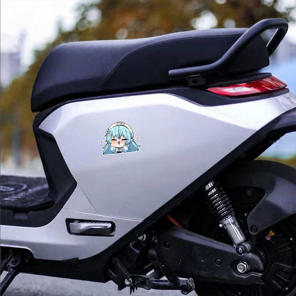 Stiker Mobil Bergambar Gadis A - Laptop Accessories For Girls ulasan dan harga