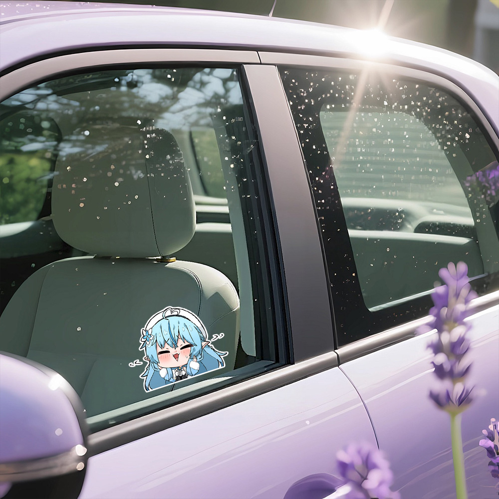 Stiker Mobil Bergambar Gadis A - Laptop Accessories For Girls ulasan dan harga