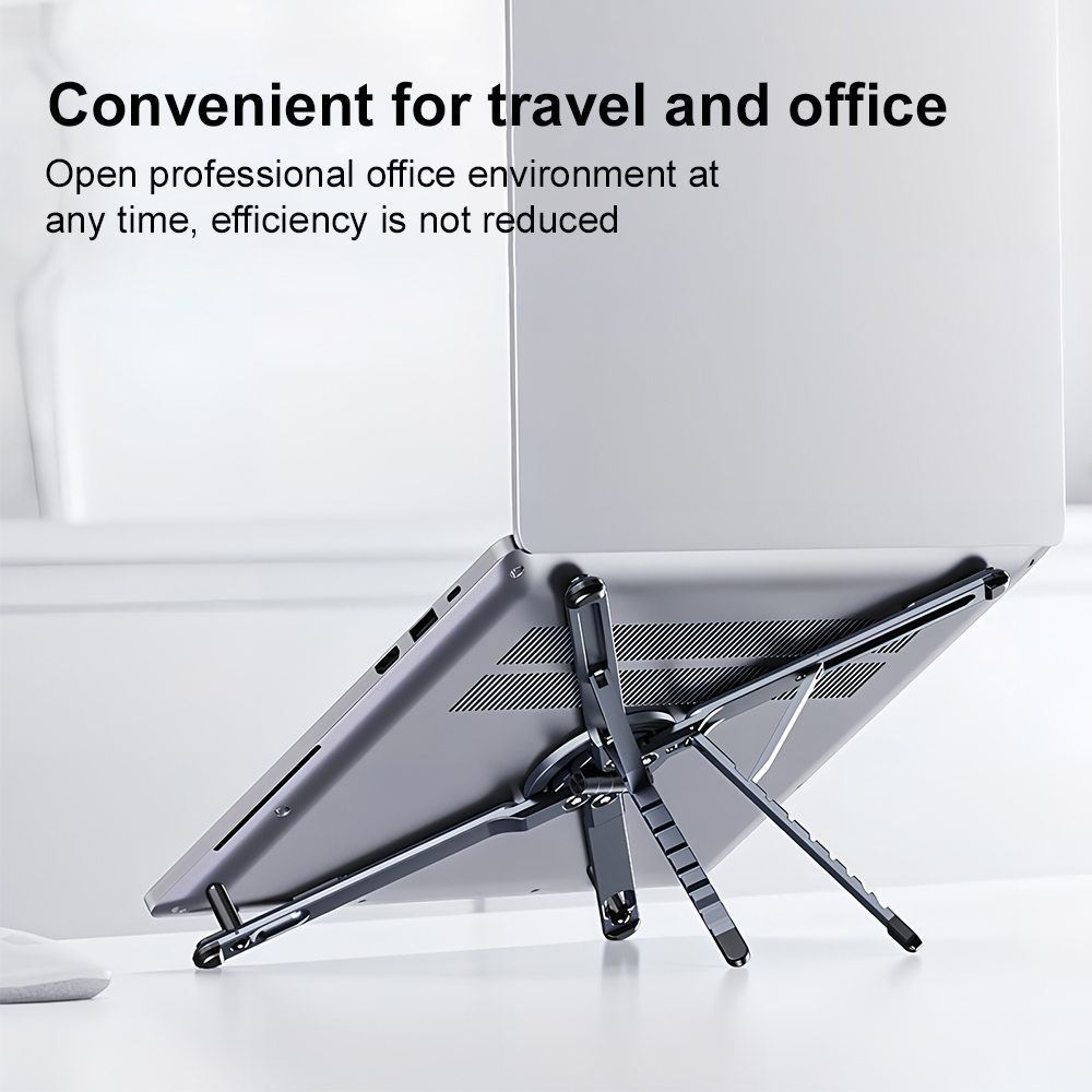 Penyangga Ponsel Magnetik Port - Laptop Stand Portable ulasan dan harga